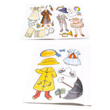 YESKER Paper dolls