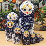 YESKER Russian nesting dolls (matryoshka dolls)