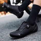 YESKER Road Cycling Shoes for Men & Women | Breathable Upper | Stiff Sole | Compatible with Peloton & Shimano SPD Indoor Outdoor Riding