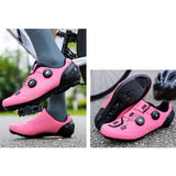 YESKER Road Cycling Shoes for Men & Women | Breathable Upper | Stiff Sole | Compatible with Peloton & Shimano SPD Indoor Outdoor Riding