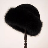 YESKER Faux Fur Winter Hat for Women, Warm Ushanka Hat, Soft Fluffy Russian Style Trapper Hat for Cold Weather