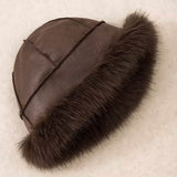 YESKER Faux Fur Winter Hat for Women, Warm Ushanka Hat, Soft Fluffy Russian Style Trapper Hat for Cold Weather