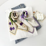 YESKER Silk scarves