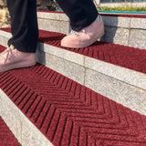 YESKER Adhesive coated contamination control floor mat made of polypropylene that captures particulates