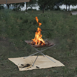 YESKER Barbecue grill floor mats